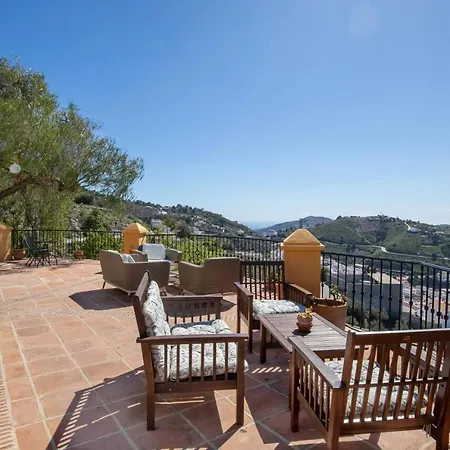 Casa Madre Tierra Con Jacuzzi Piscina Zona De Barbacoa Y Preciosas Vistas Competa